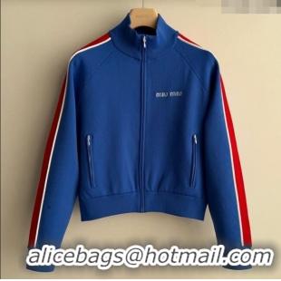Buy Cheap Miu Miu Jacket MM122524 Blue/Red 2025