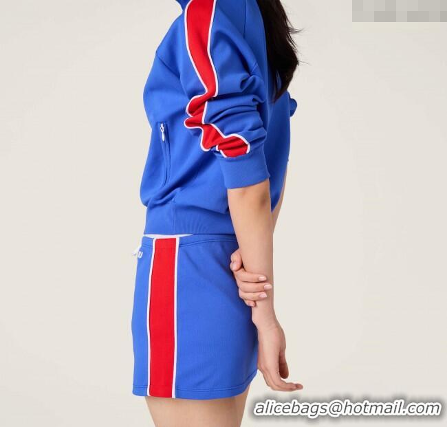 Grade Design Miu Miu Mini Skirt MM122524 Blue/Red 2025