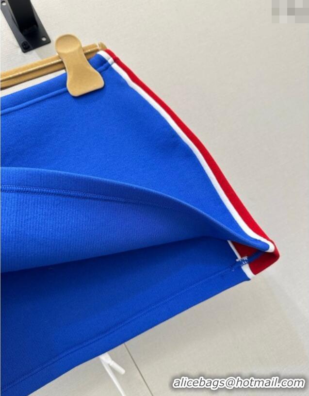 Grade Design Miu Miu Mini Skirt MM122524 Blue/Red 2025