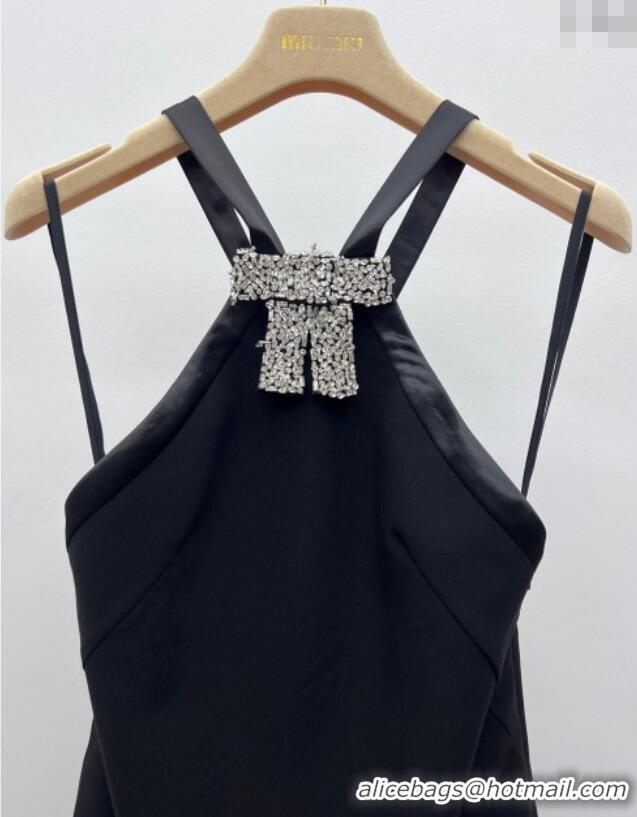 Good Product Miu Miu Dress MM122527 Black/Strass 2025