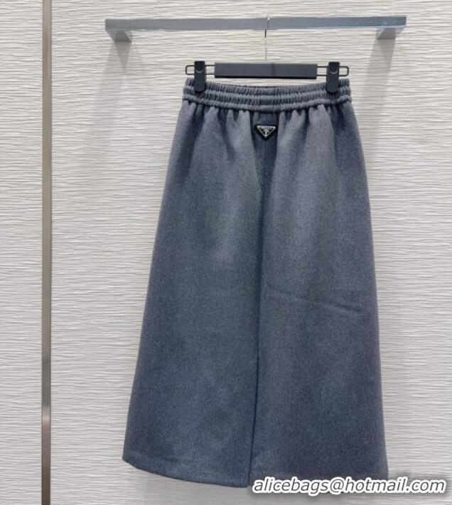 Super Quality Prada Skirt PR122601 Grey 2025
