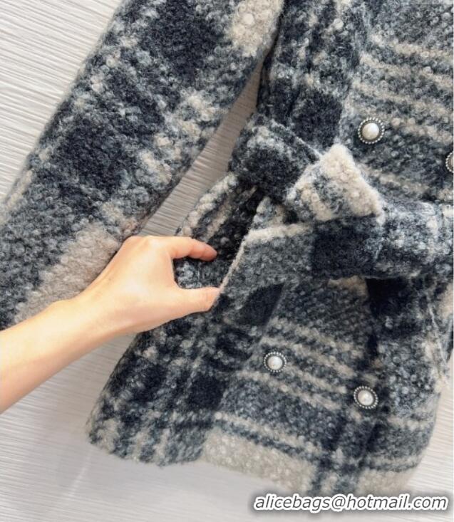 Luxury Cheap Chanel Tweed Jacket CH122601 Grey 2025