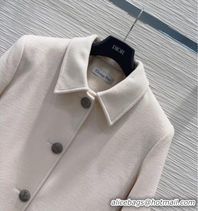 Top Grade Dior Jacket and Skirt Set DR122601 Grey White 2025