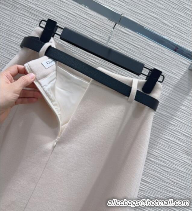 Top Grade Dior Jacket and Skirt Set DR122601 Grey White 2025