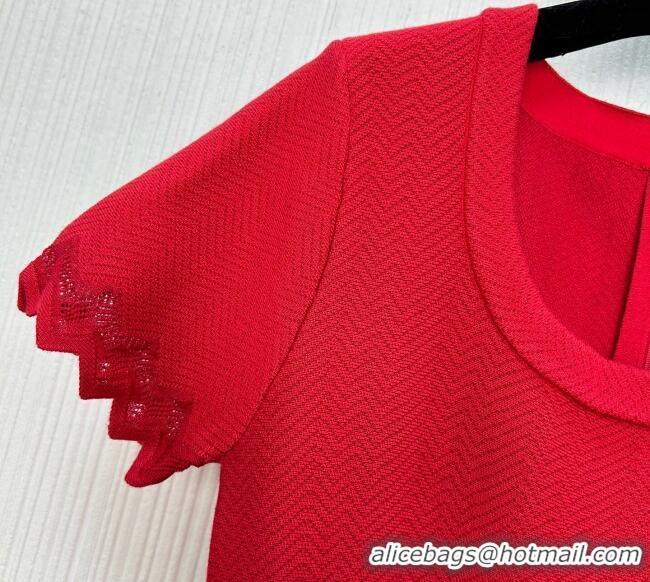 Top Grade Alaia Dress AL122601 Red 2025