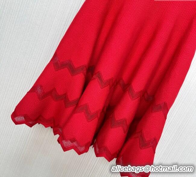 Top Grade Alaia Dress AL122601 Red 2025