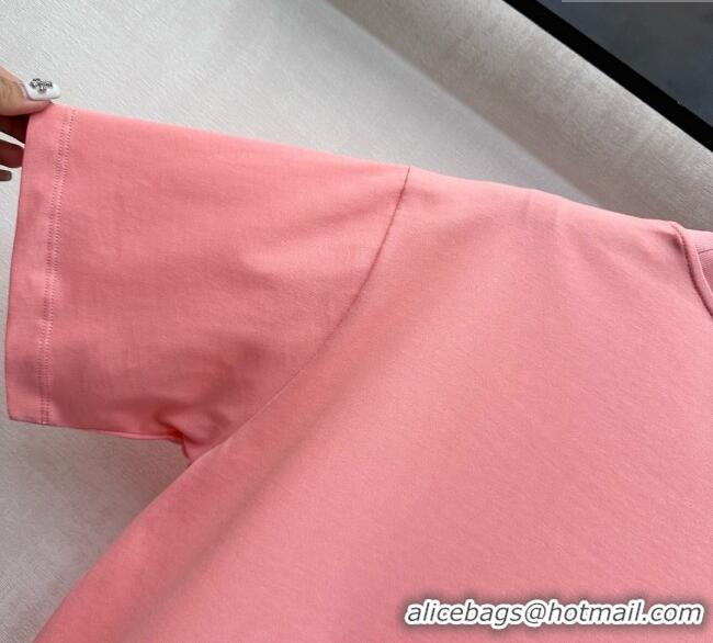 Popular Style Gucci Cotton T-Shirt GG122601 Pink 2025