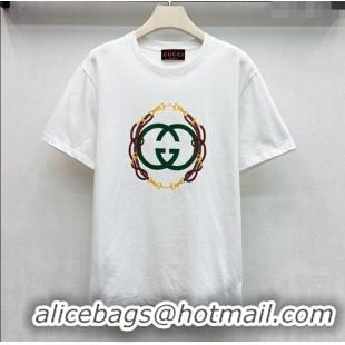 ​Good Product Gucci Cotton T-Shirt GG122601 White 2025