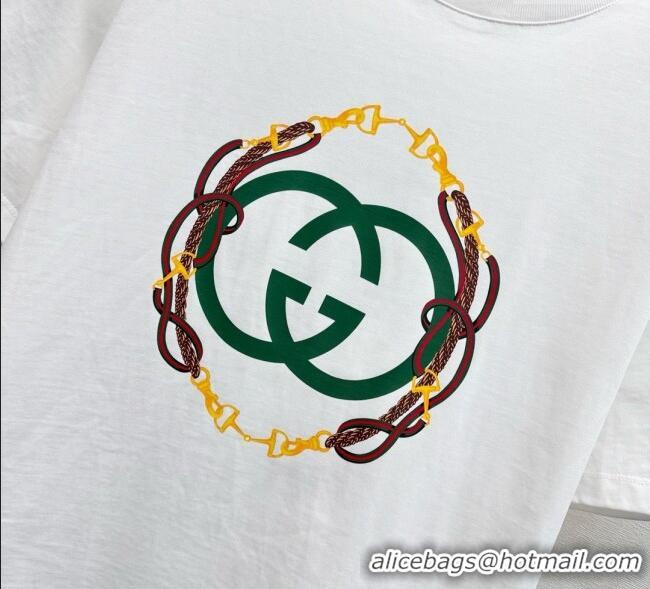 ​Good Product Gucci Cotton T-Shirt GG122601 White 2025