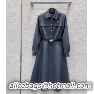 Reasonable Price Prada Dress PR122602 Grey 2025