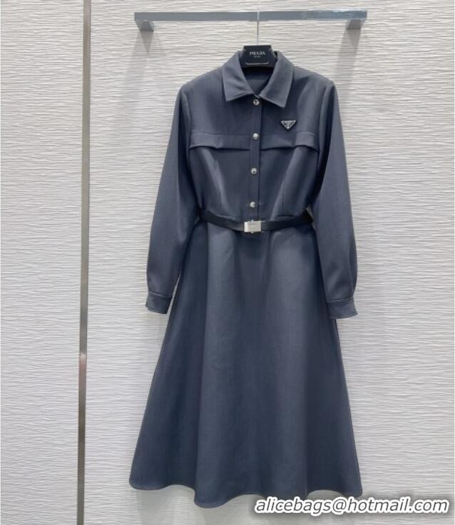 Reasonable Price Prada Dress PR122602 Grey 2025