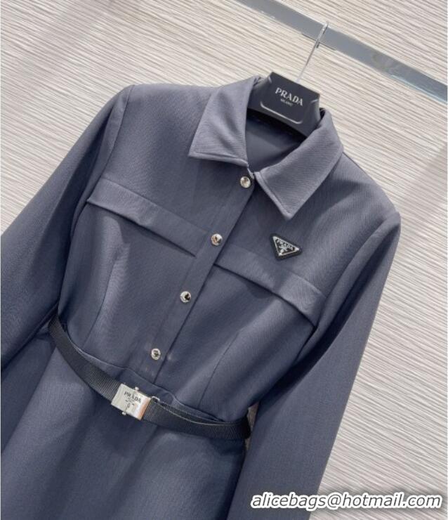 Reasonable Price Prada Dress PR122602 Grey 2025