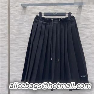 Super Quality Prada Mini Skirt PR122605 Black 2025