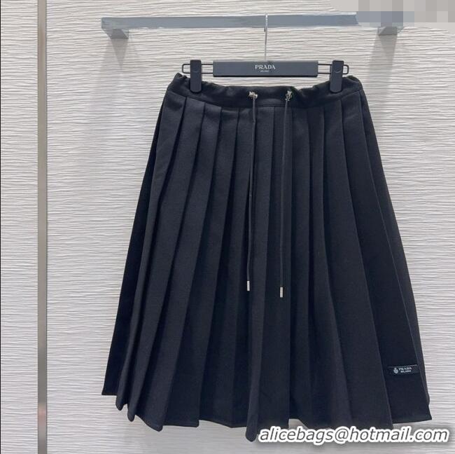 Super Quality Prada Mini Skirt PR122605 Black 2025