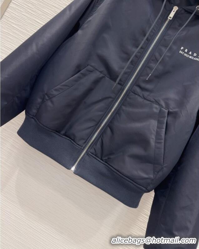 Top Grade Prada Jacket PR122606 Dark Blue 2025
