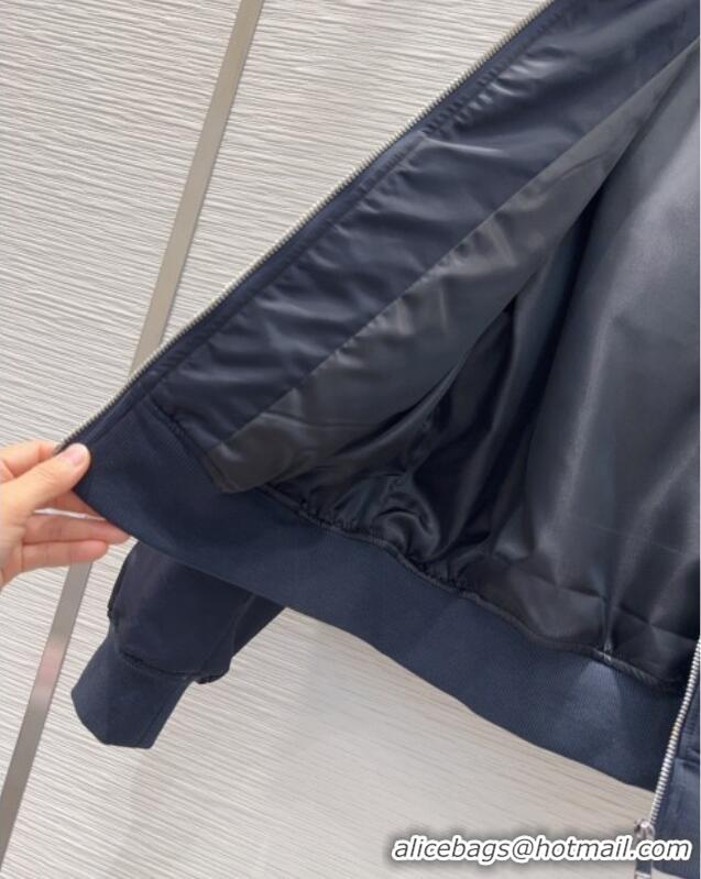 Top Grade Prada Jacket PR122606 Dark Blue 2025
