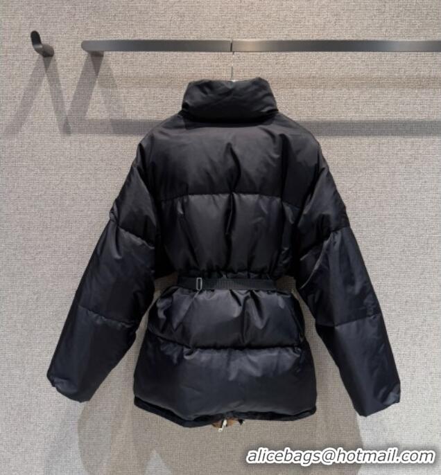 Top Grade Prada Down Jacket PR122607 Black 2025