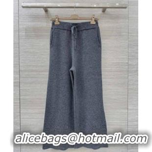 Traditional Specials Ermanno Scervino Cashmere Lace Knit Pants ES122605 Grey 2025