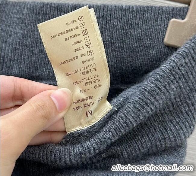 Traditional Specials Ermanno Scervino Cashmere Lace Knit Pants ES122605 Grey 2025