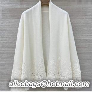 Modern Discount Ermanno Scervino Cashmere Lace Cardigan ES122605 White 2025