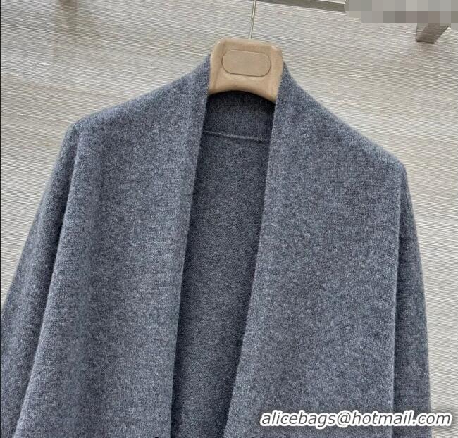 Top Grade Ermanno Scervino Cashmere Lace Cardigan ES122605 Grey 2025