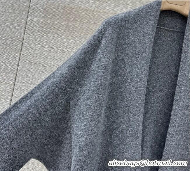 Top Grade Ermanno Scervino Cashmere Lace Cardigan ES122605 Grey 2025