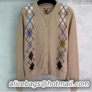 Good Quality Ermanno Scervino Wool Cardigan ER122606 Beige 2025