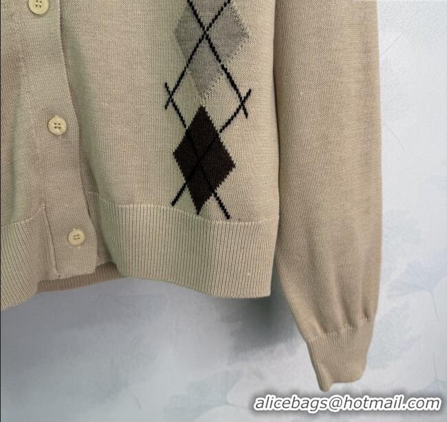 Good Quality Ermanno Scervino Wool Cardigan ER122606 Beige 2025