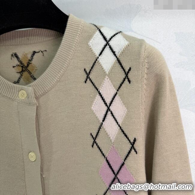 Good Quality Ermanno Scervino Wool Cardigan ER122606 Beige 2025