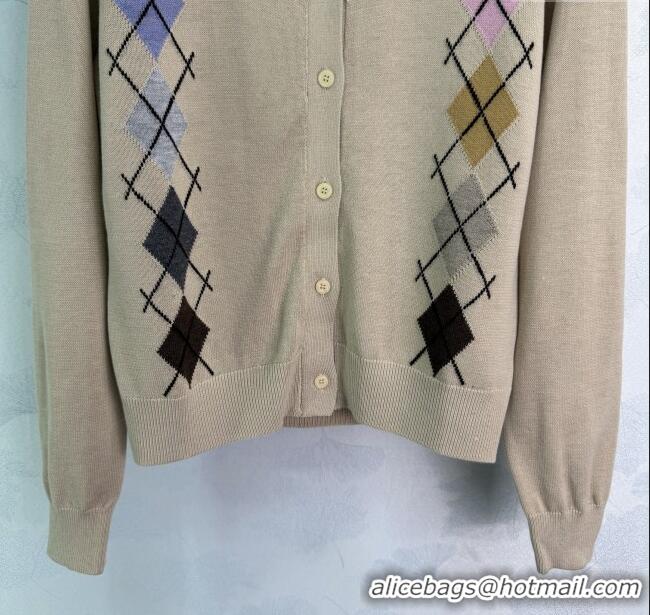 Good Quality Ermanno Scervino Wool Cardigan ER122606 Beige 2025