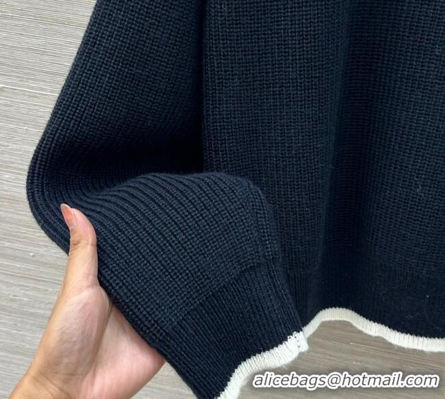 ​Big Discount Gucci Knit Wool Polo Sweater G6045 Black 2025