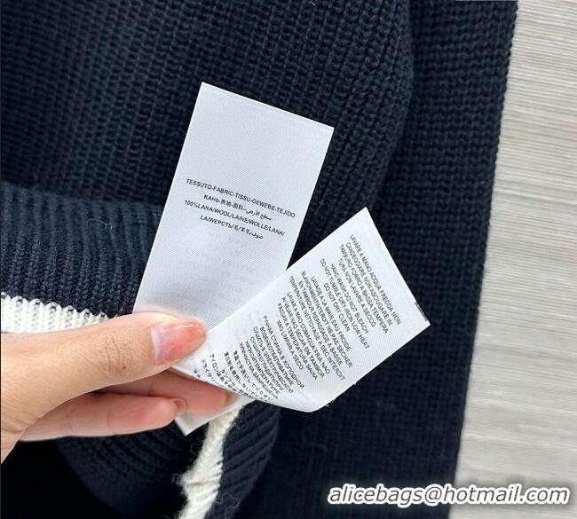 ​Big Discount Gucci Knit Wool Polo Sweater G6045 Black 2025