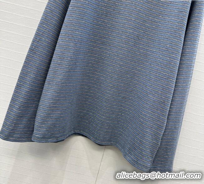 Good Taste The Row Cotton Striped Shirt TR122605 Blue 2025