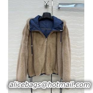 Reasonable Price Saint Laurent Mink Fur Jacket YSL122610 Brown 2025