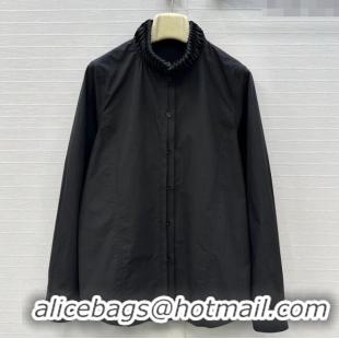 Buy Promotional Alaia Cotton Shirt AL122611 Black 2025