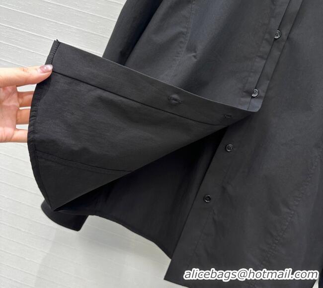 Buy Promotional Alaia Cotton Shirt AL122611 Black 2025