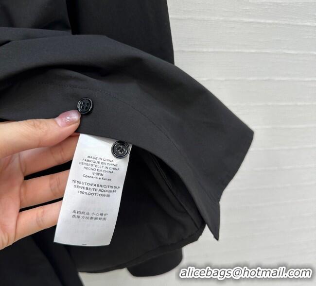 Buy Promotional Alaia Cotton Shirt AL122611 Black 2025