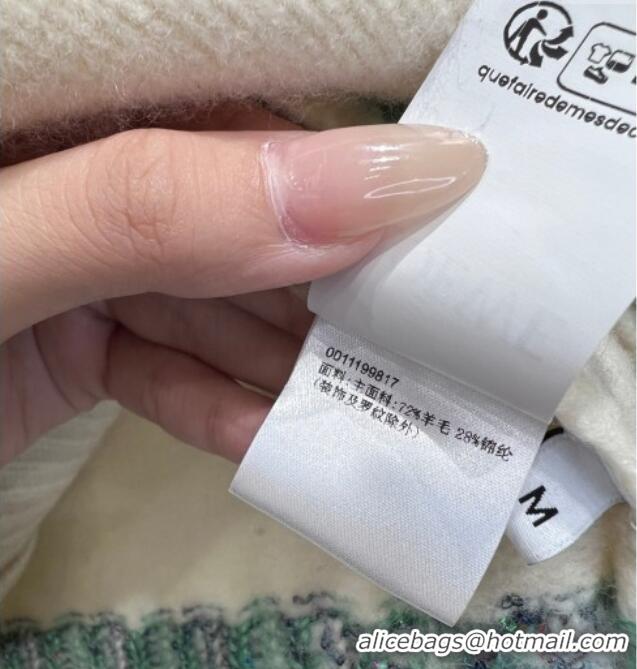 Most Popular Loewe Wool Sweater LW122702 White 2025