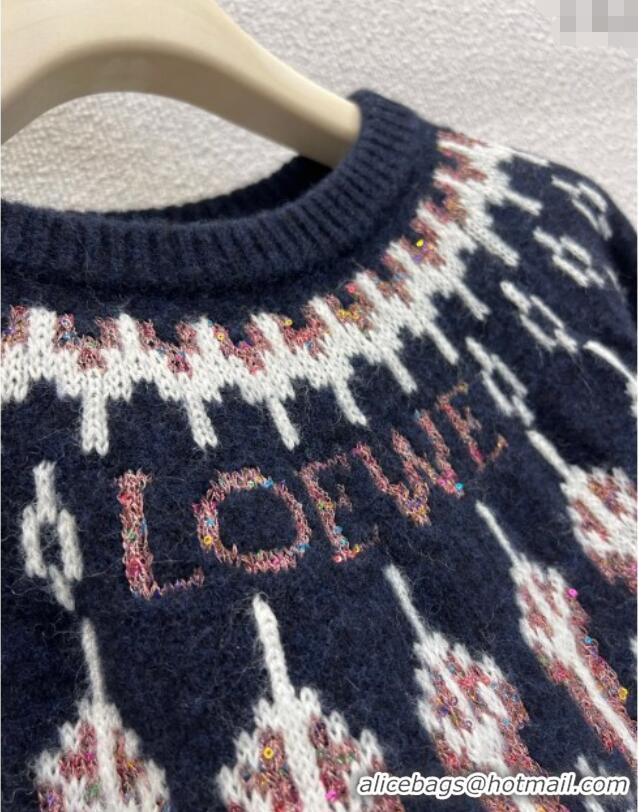 Best Product Loewe Wool Sweater LW122702 Black 2025