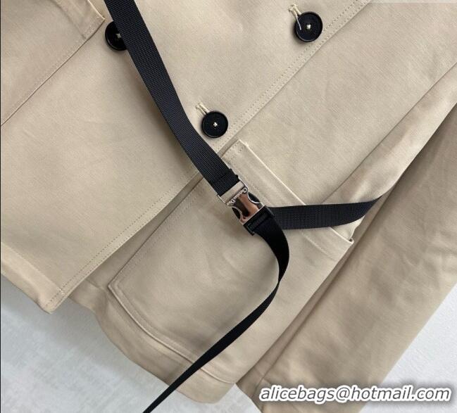 Top Quality Dior Cotton Coat DR122712 Beige 2025