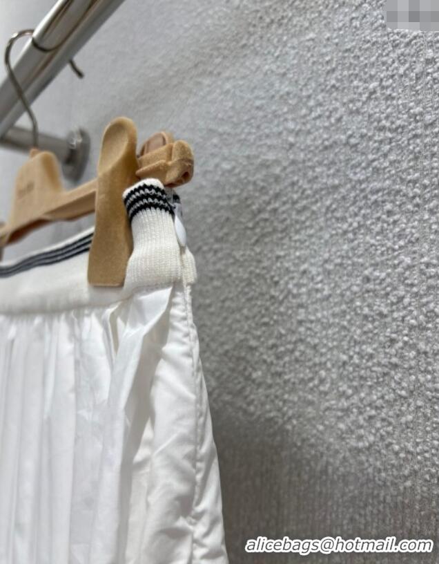 Good Product Miu Miu Mini Skirt MM122702 White 2025