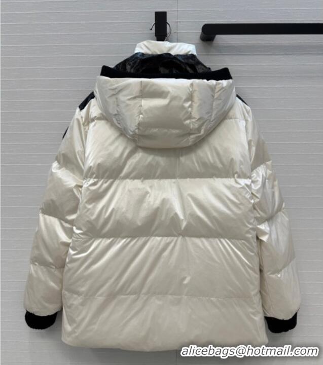New Design Chanel Down Jacket CH122713 White 2025