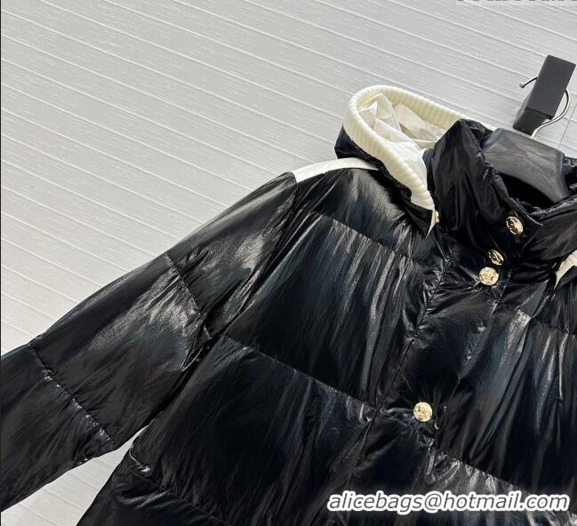 Best Quality Chanel Down Jacket CH122713 Black 2025