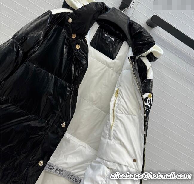 Best Quality Chanel Down Jacket CH122713 Black 2025