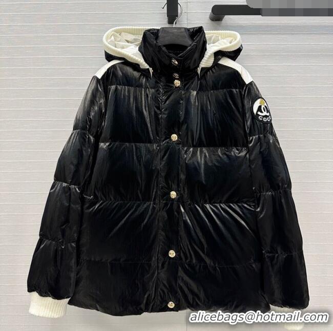 Best Quality Chanel Down Jacket CH122713 Black 2025