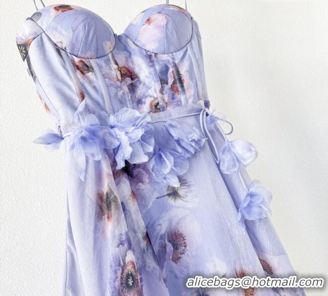 Reasonable Price Linen and Silk Dress 1227001 Purple 2025