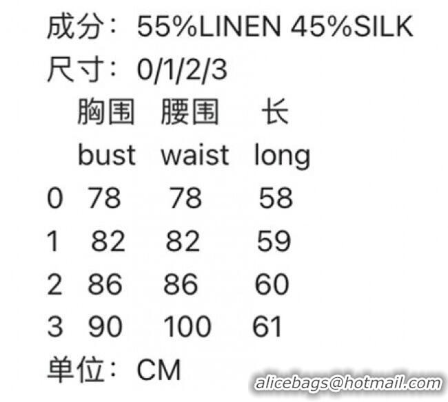 Good Taste Linen and Silk Dress 1227004 Blue 2025