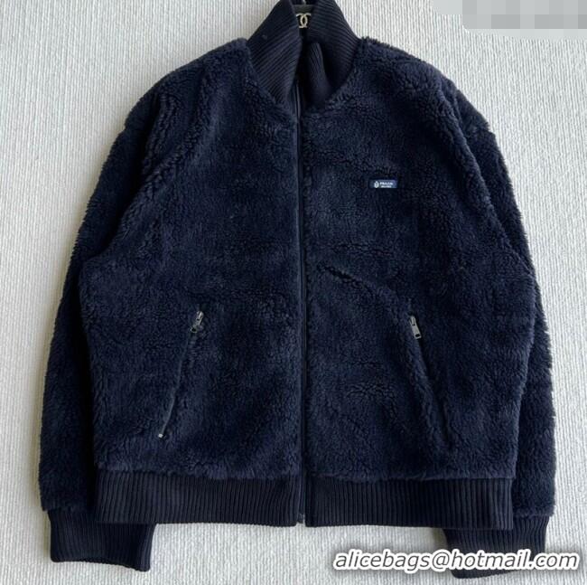 Affordable Price Prada Jacket PR122713 Blue 2025