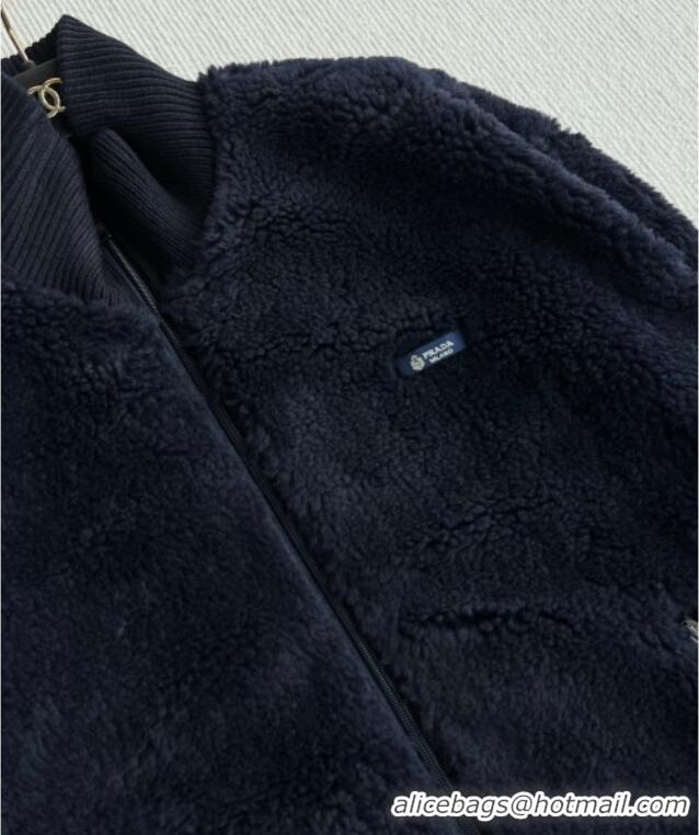 Affordable Price Prada Jacket PR122713 Blue 2025