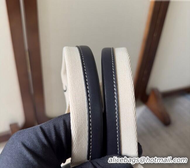 Pretty Style Chloe Woody Canvas Large Tote Bag 6064 Black 2024